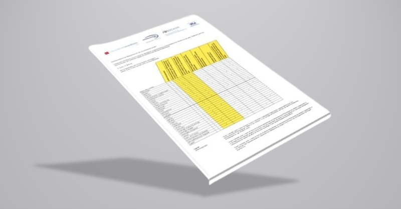 Screenshot des Dokuments Länderliste